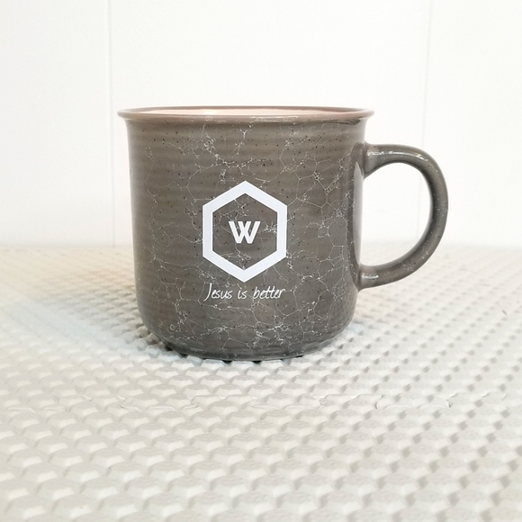 Jesus Is Better Gray Cup Coffee Mug - Picture 1 of 4